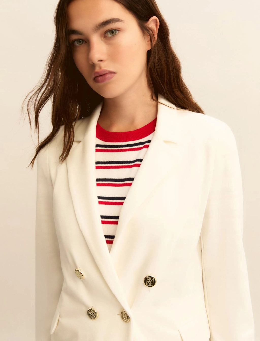 Emme Marella Giacca doppiopetto in jersey stretch EMMEgoista PE26 Emme Marella
