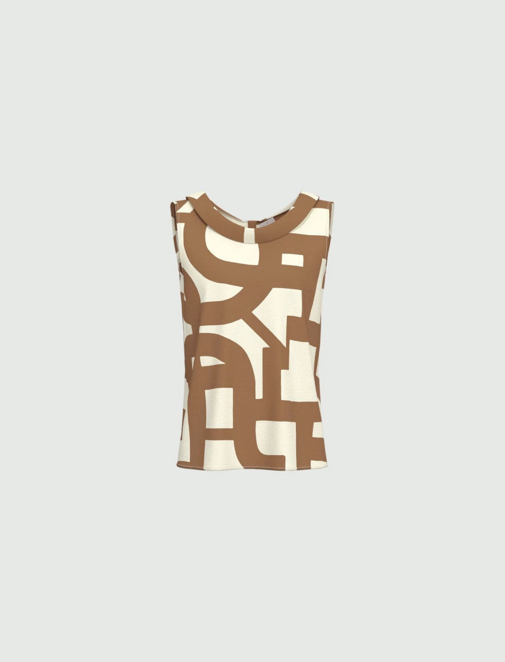 Emme Marella Top smanicato in twill EMMGommoso PE26 Emme Marella
