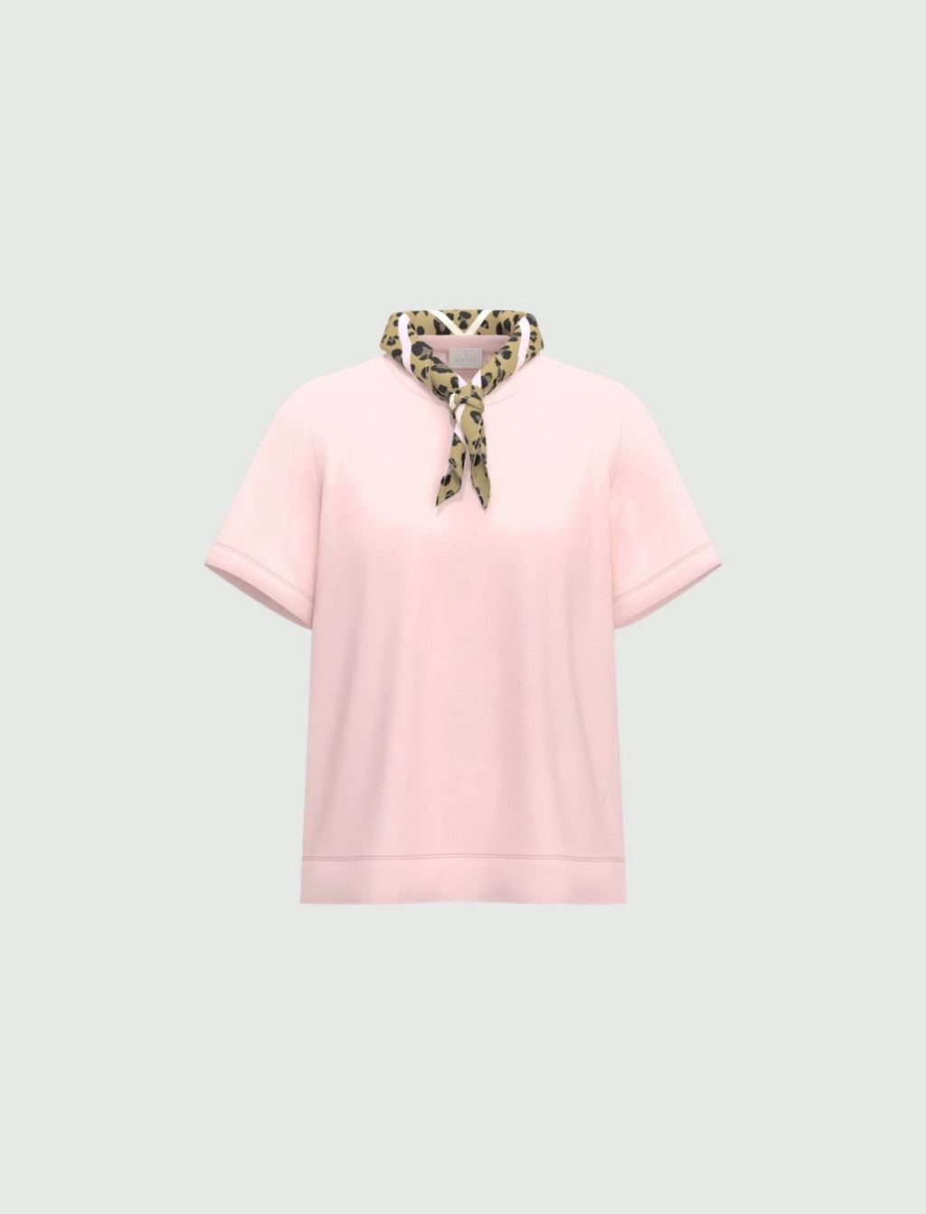 Emme Marella T-shirt in jersey con foulard EMMMaestro PE26 Emme Marella