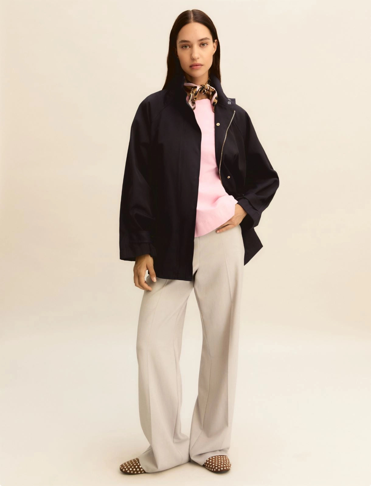 Emme Marella T-shirt in jersey con foulard EMMMaestro PE26 Emme Marella