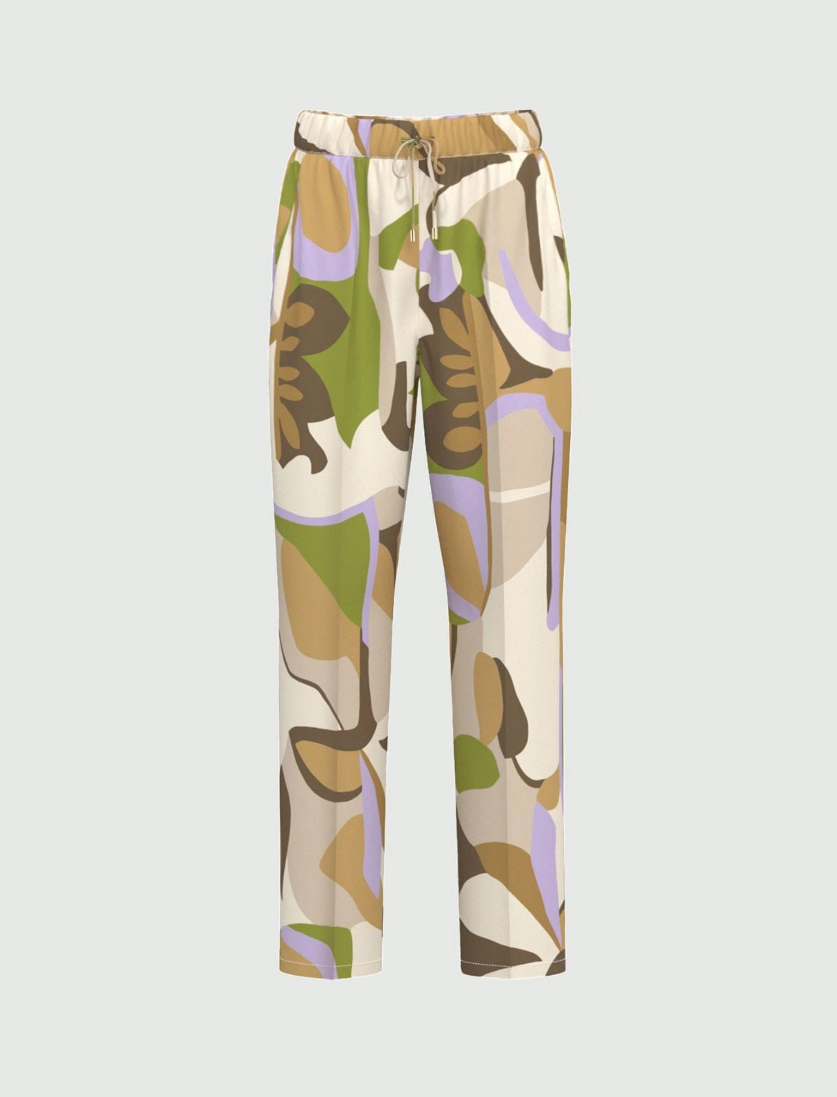 Emme Marella Jogger in twill stampato EMMOsso PE26 Emme Marella