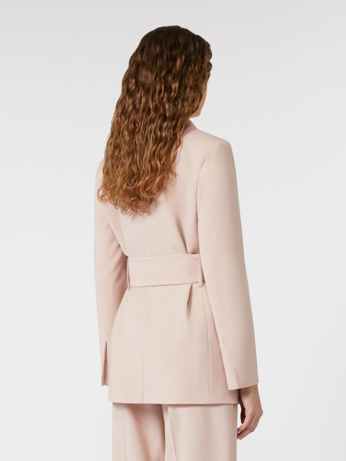 Weekend Max Mara Giacca in lana con cintura Teso AI25 image 3