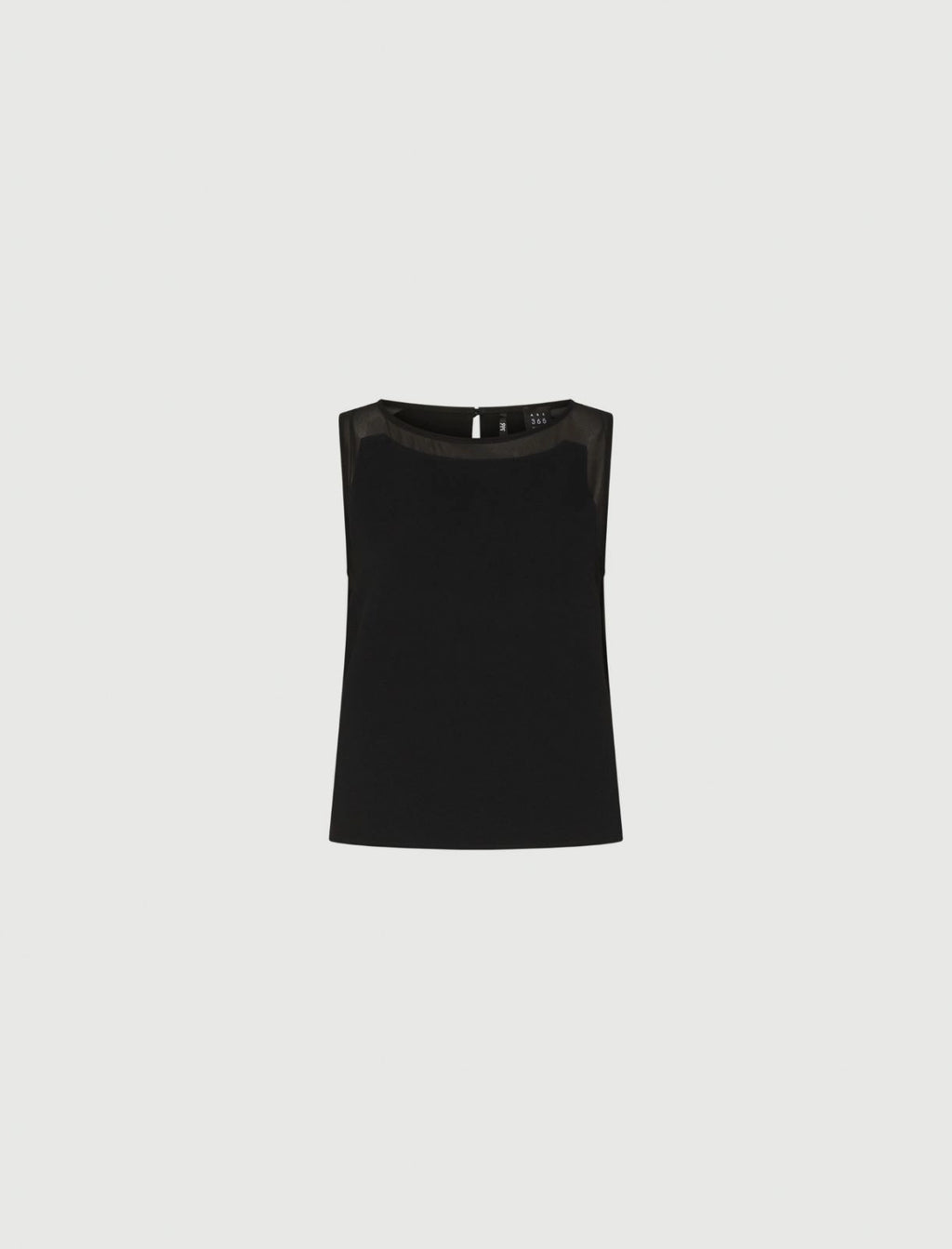 Marella ART. 365 Top smanicato in envers satin Garden AI25