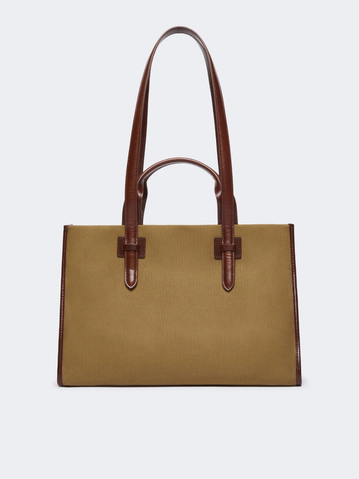 Weekend Max Mara Shopping bag in cotone e pelle Gianna AI25