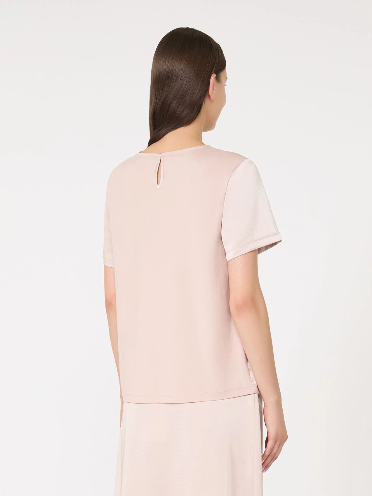 Weekend Max Mara T - shirt in raso e jersey Gilbert  AI25