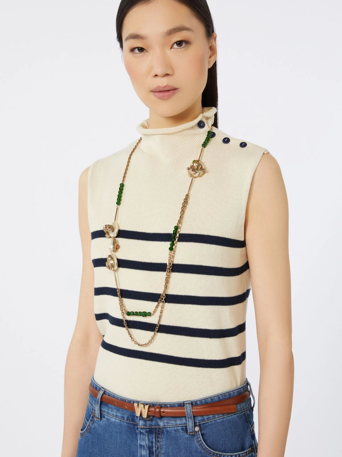Weekend Max Mara Collana doppia in metallo Giselda AI25