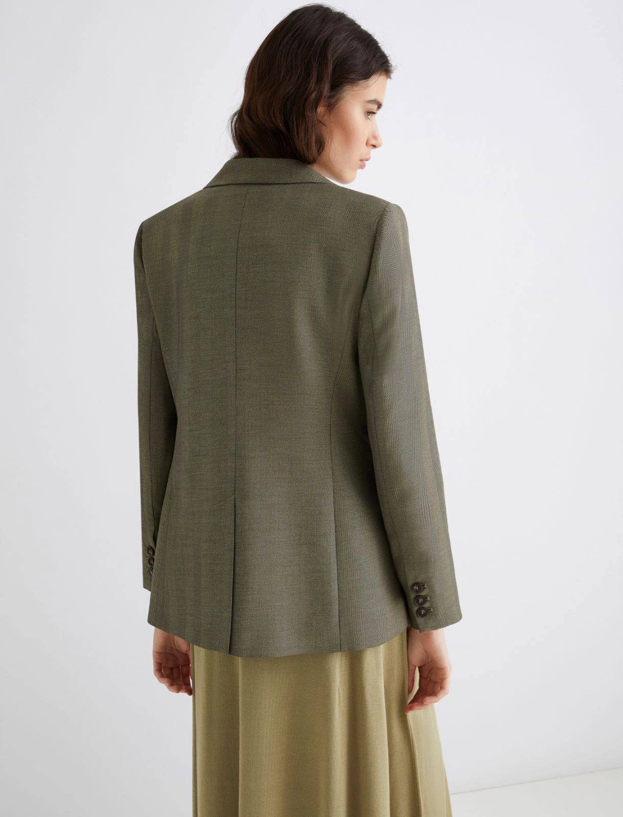 Marella Giacca in saglia fluida con cristalli Impact  AI25