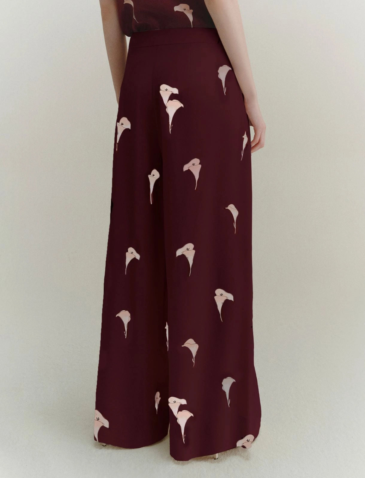 Marella Pantalone wide leg in voile Iva AI25