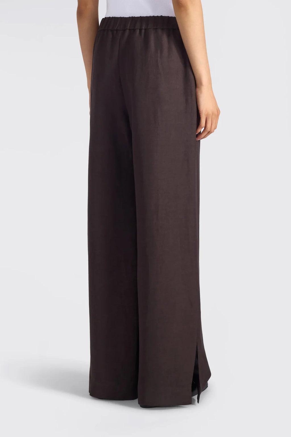 Liviana Conti Pantalone ricamati palazzo in viscosa-lino Julian mod F6SL94 PE26 Liviana Conti