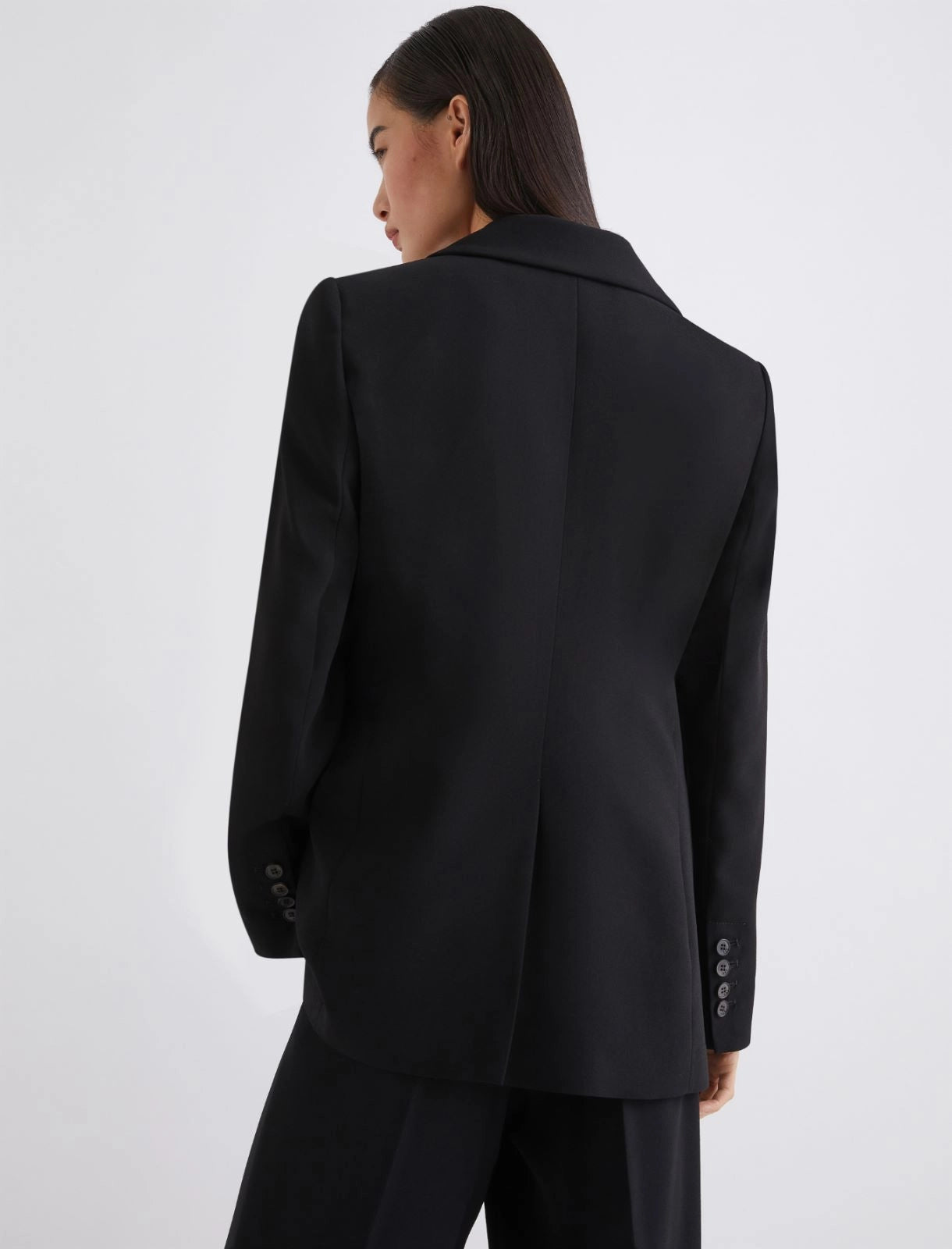 Marella ART. 365 Giacca monopetto in envers satin Kelly AI25
