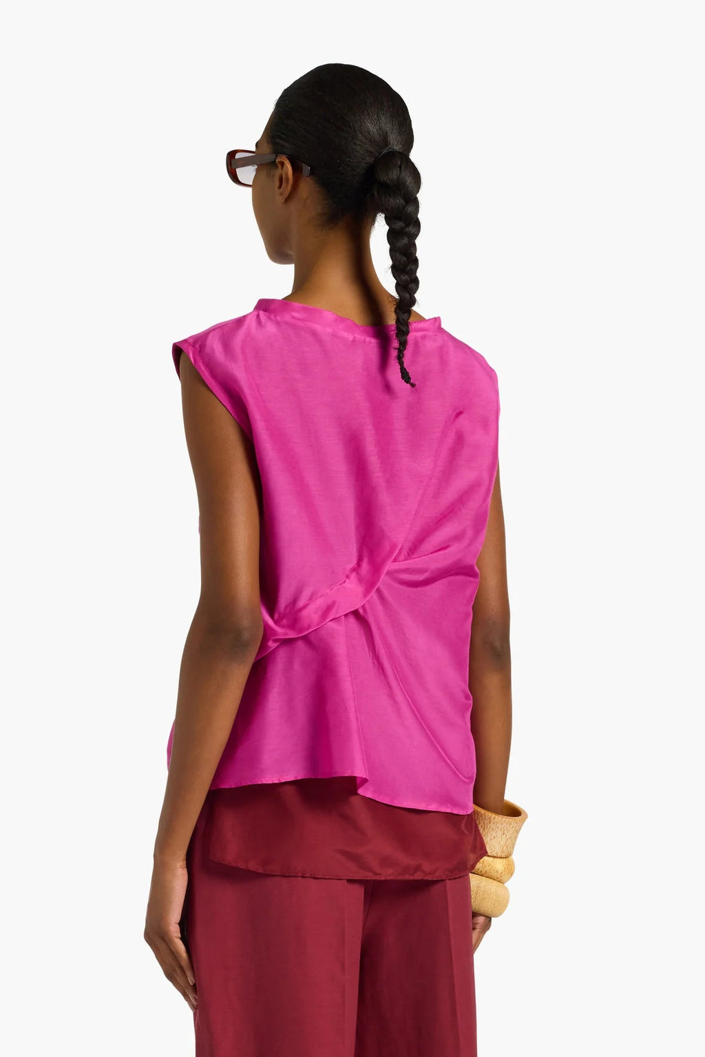 Liviana Conti Top in voile di cotone Bethany mod L6SN57 PE26 Liviana Conti