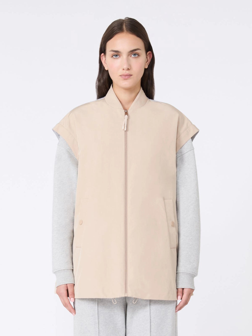 Weekend Max Mara Gilet in tela antigoccia e scuba Limosa AI25