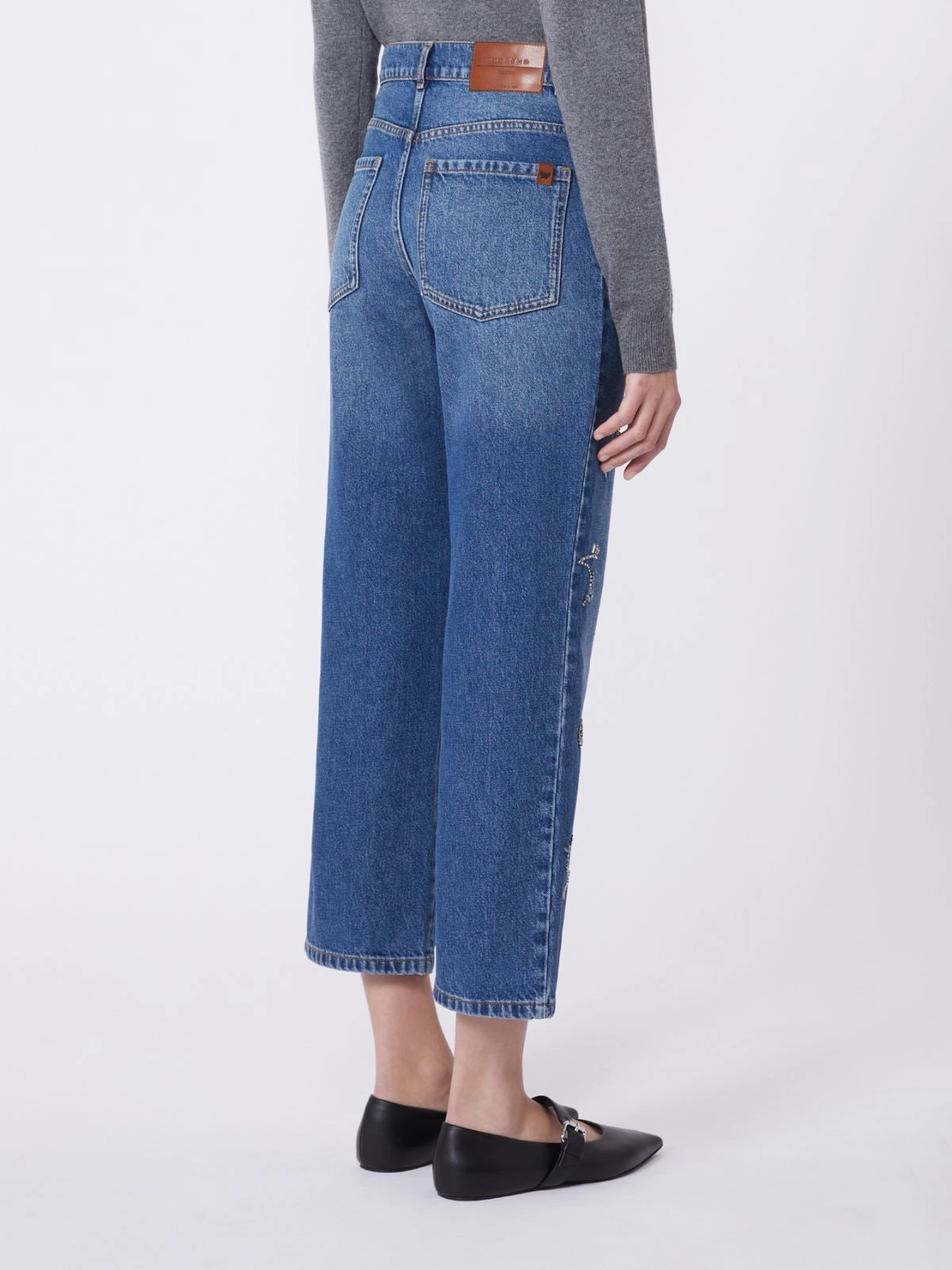 Weekend Max Mara Jeans in denim con ricamo Manetta PE26 WeekendMaxMara