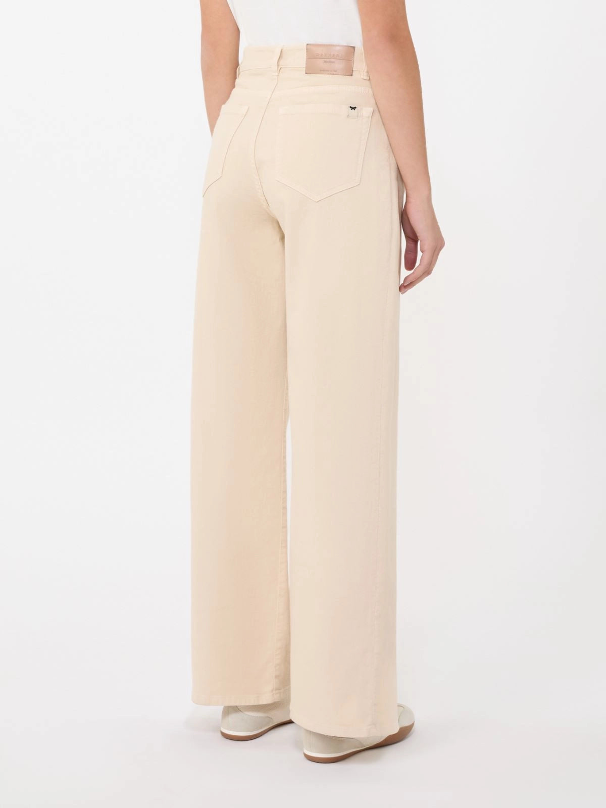 Weekend Max Mara Pantalone wide leg in drill di cotone Medina PE26 WeekendMaxMara