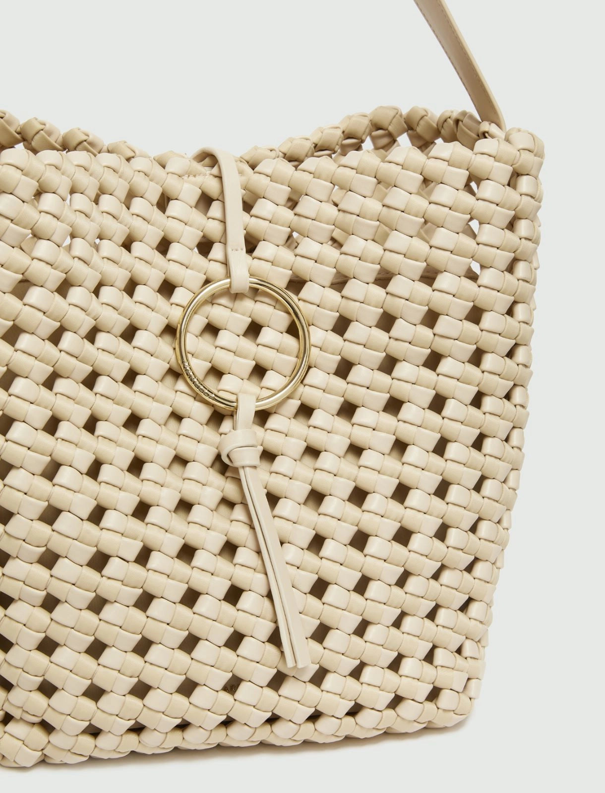 Marella Accessori Borsa grande in tessuto intrecciato MLABarca PE26 Marella