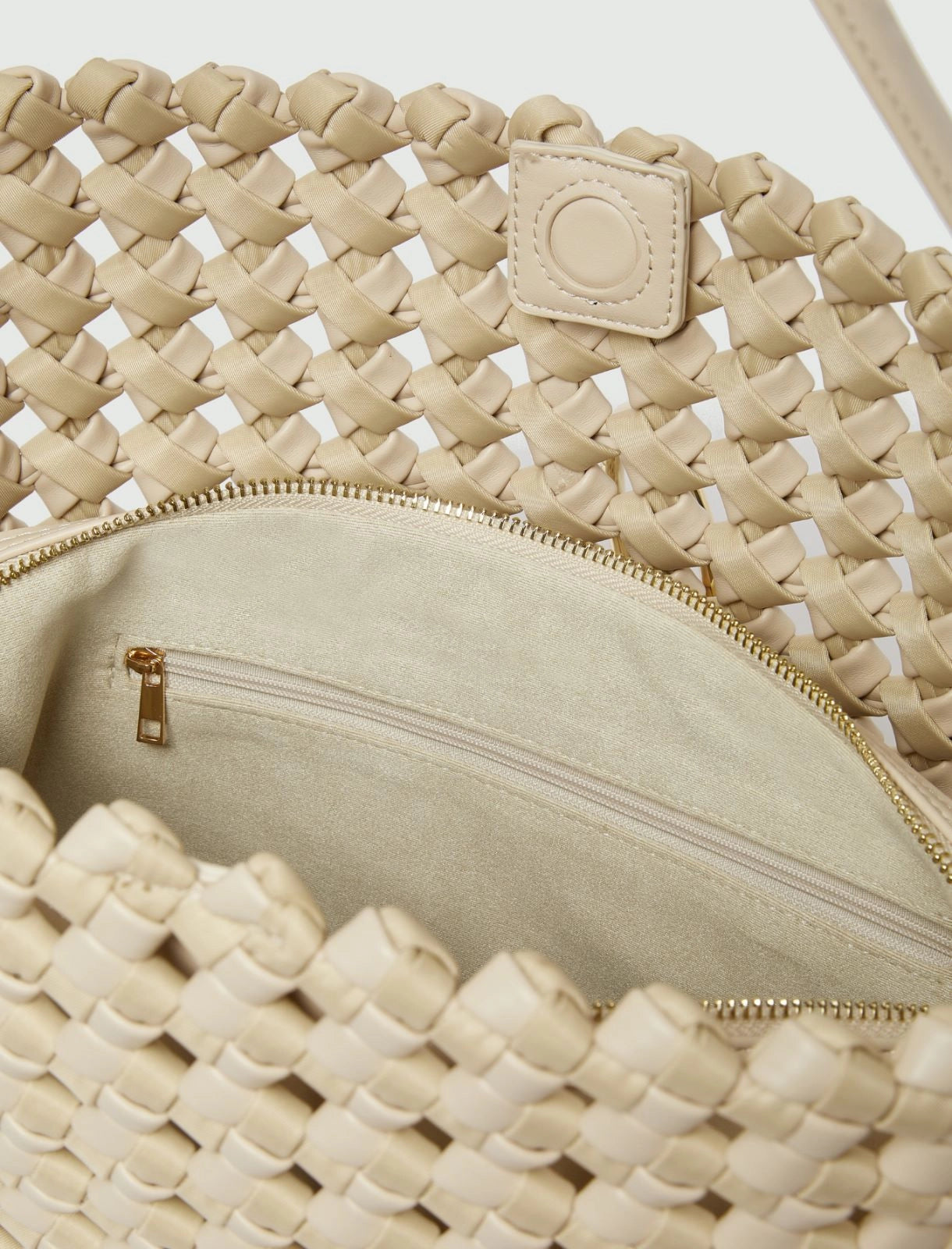 Marella Accessori Borsa grande in tessuto intrecciato MLABarca PE26 Marella