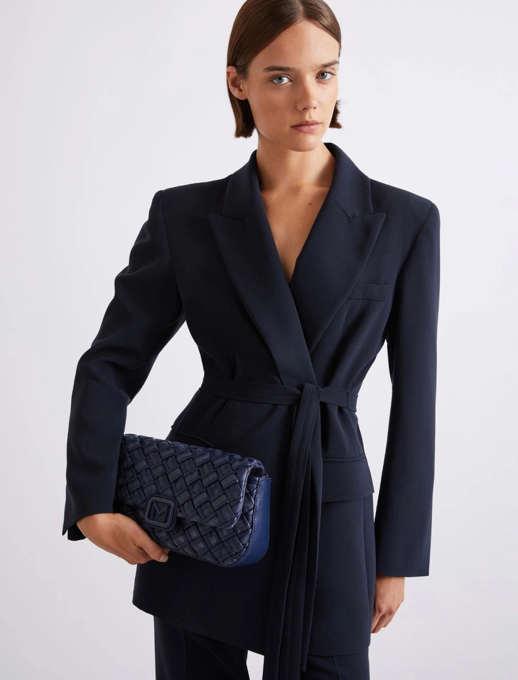 Marella Accessori Borsa Le Muse medium con intreccio MLAEmily, bly PE26 Marella