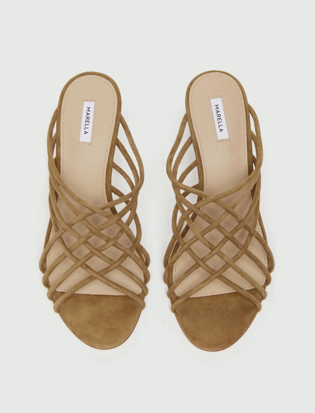 Marella Accessori Sandalo mule in suede MLAEstroso PE26 Marella