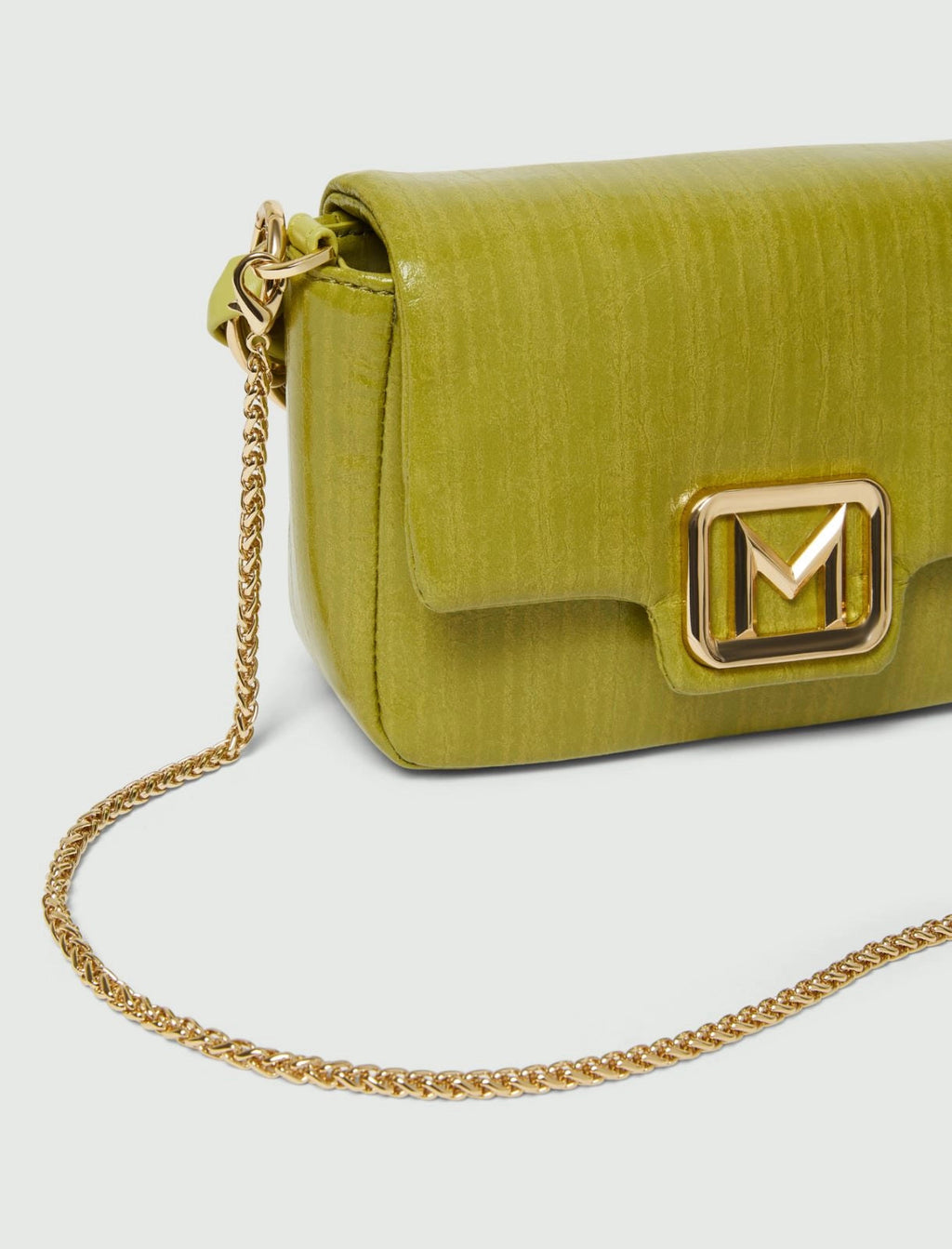 Marella Accessori Borsa Le Muse small stampa rettile, pistacchio MLALontra2 PE26 Marella