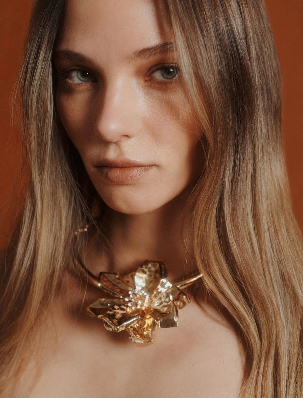 Marella Accessori Collana girocollo con fiore MLASfere  AI26 Marella Accessori