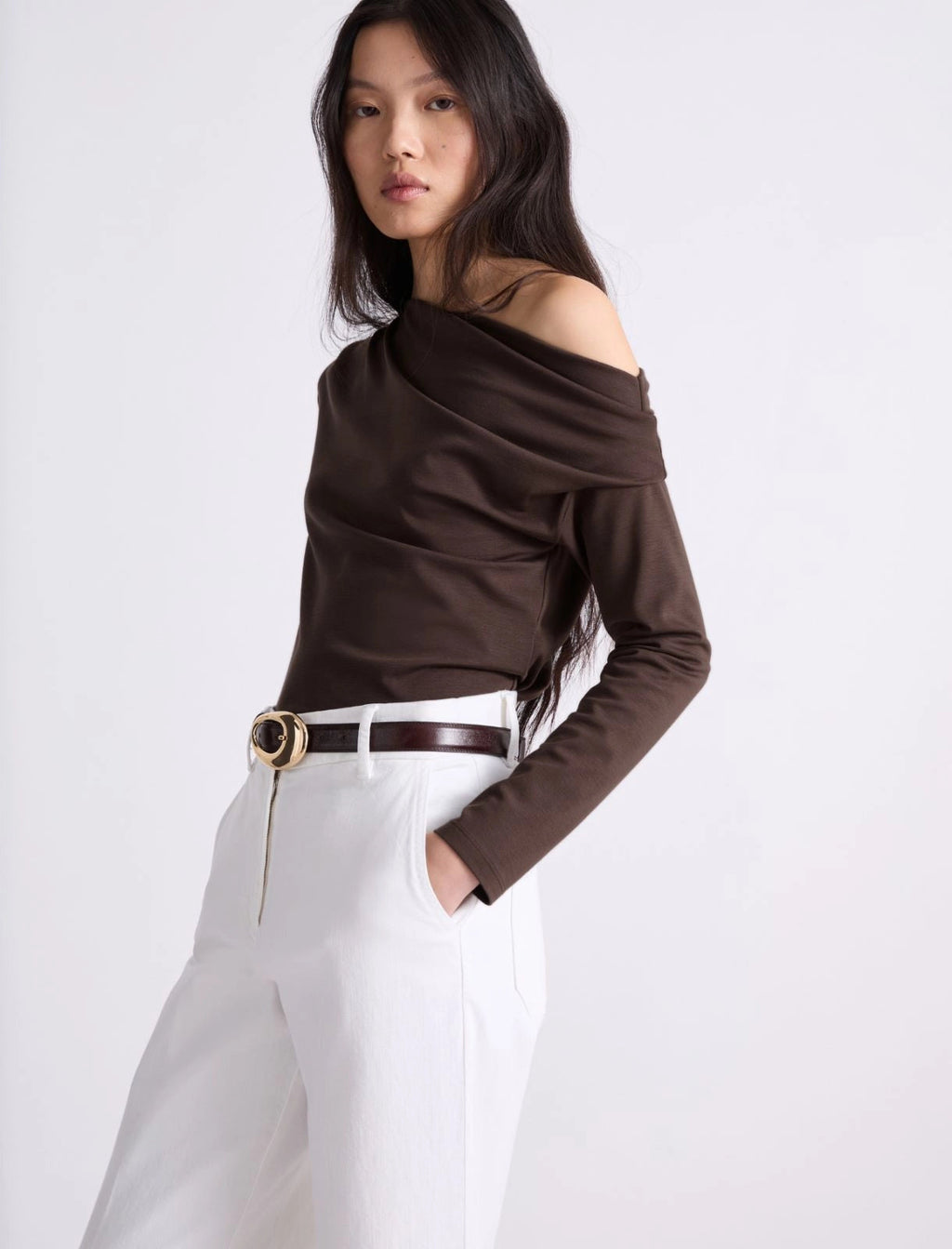 Marella T-shirt con scollo asimmetrico MLIUnno PE26 Marella