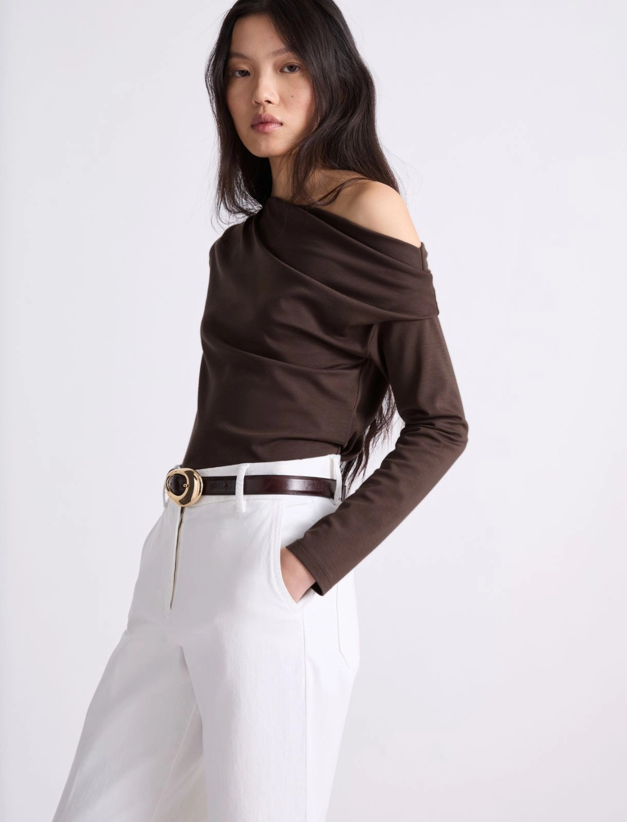 Marella T-shirt con scollo asimmetrico MLIUnno PE26 Marella