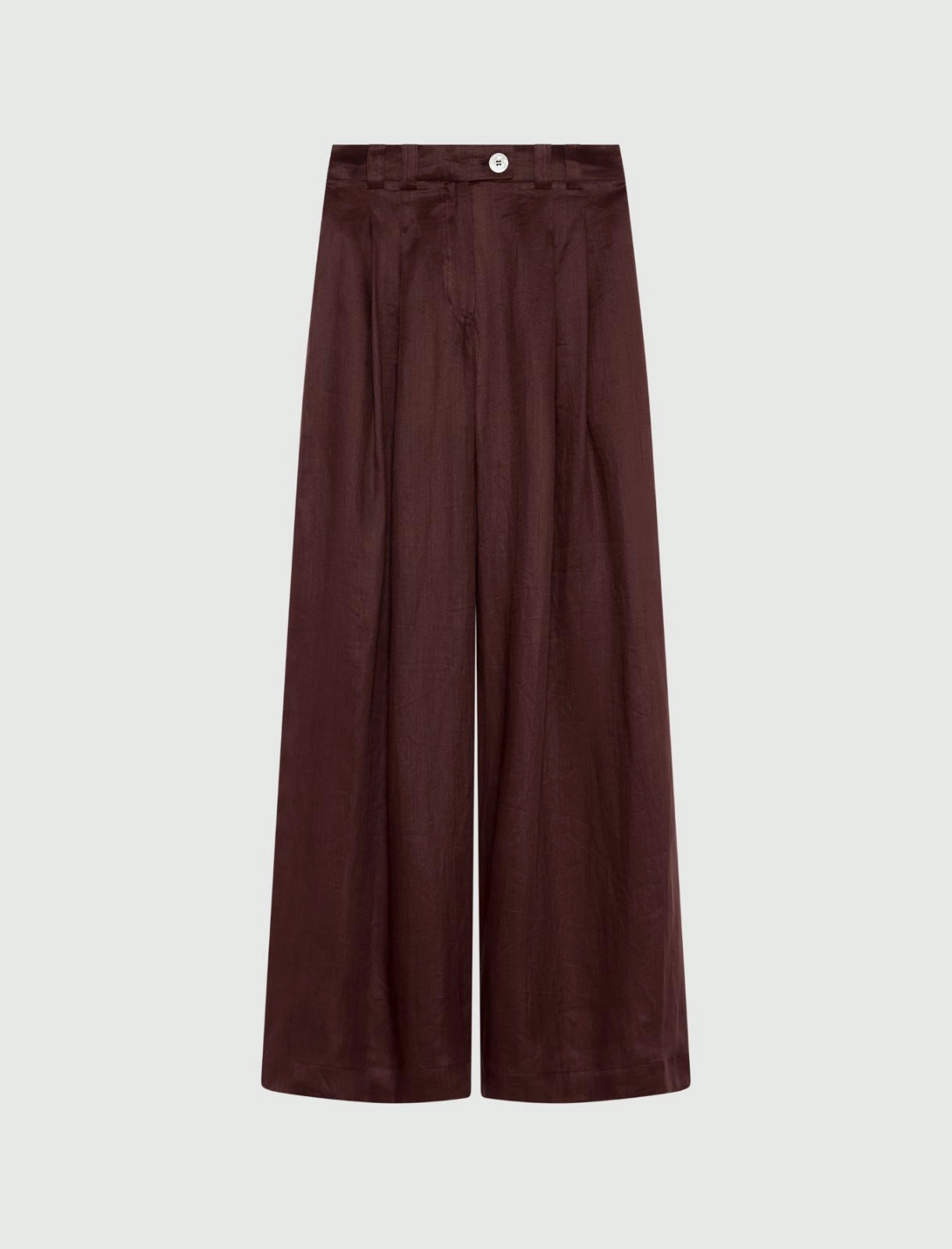Marella Pantalone wide leg in ramié MLLAereo  PE26 Marella