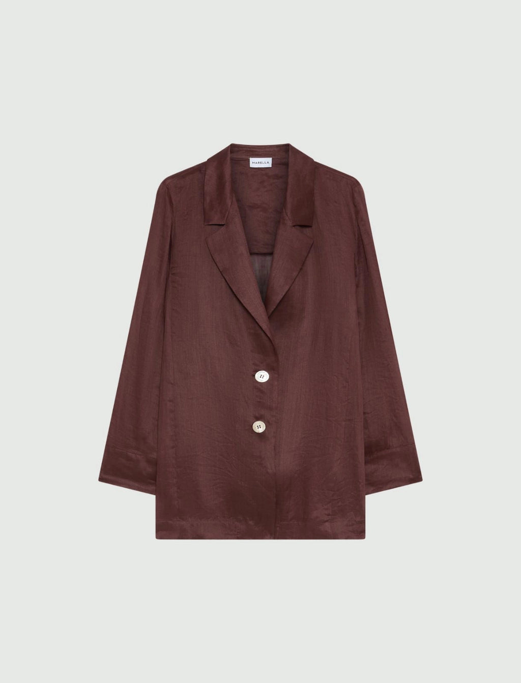 Marella Blazer in ramié monopetto MLLClasse  PE26 Marella