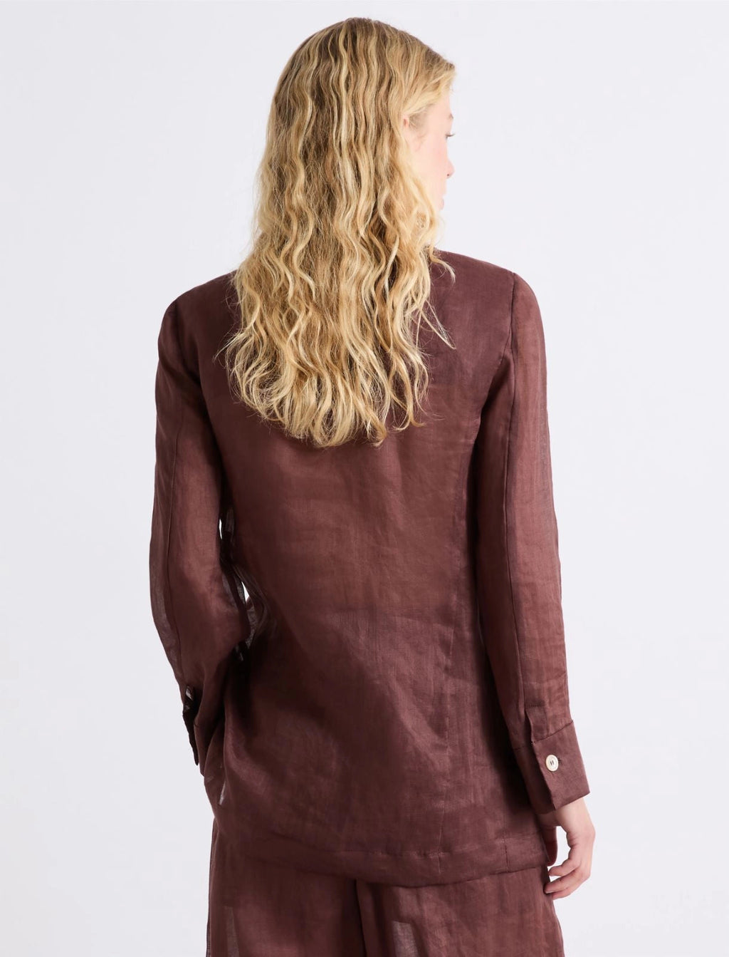 Marella Blazer in ramié monopetto MLLClasse  PE26 Marella