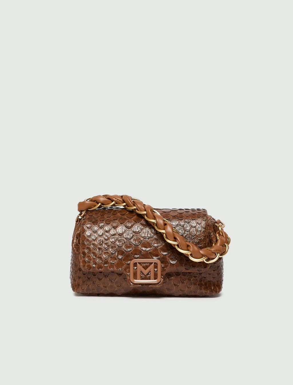 Marella Accessori Borsa Le Muse new small MLLDorico1, caramello AI26 Marella Accessori