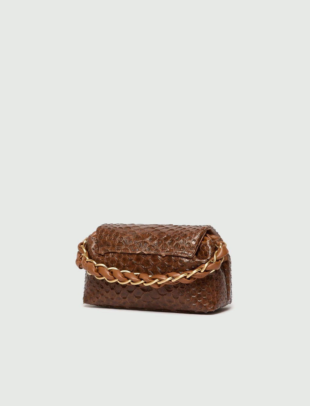 Marella Accessori Borsa Le Muse new small MLLDorico1, caramello AI26 Marella Accessori