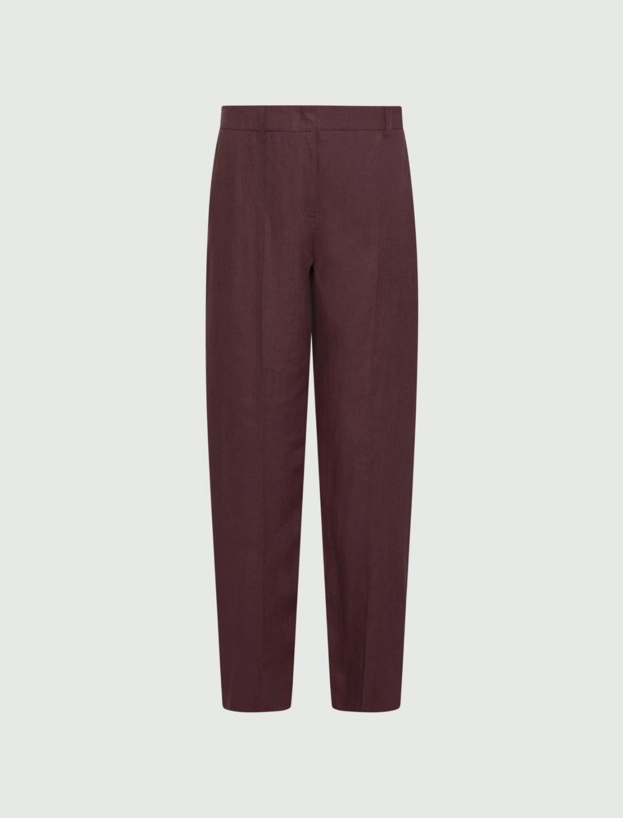 Marella Chino in tela di lino MLLFragola PE26 Marella