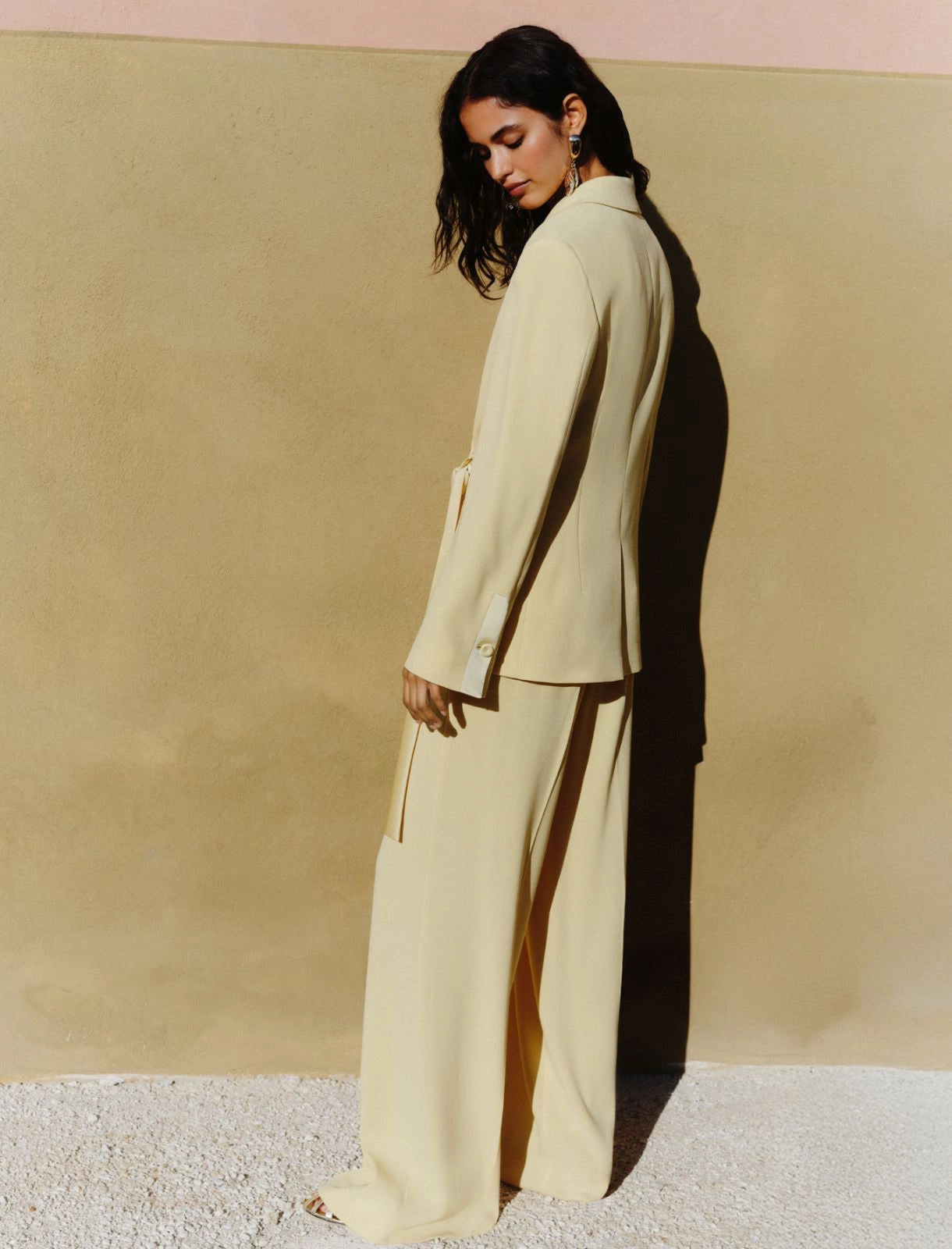 Marella Blazer in envers satin MLLGelada PE26 Marella