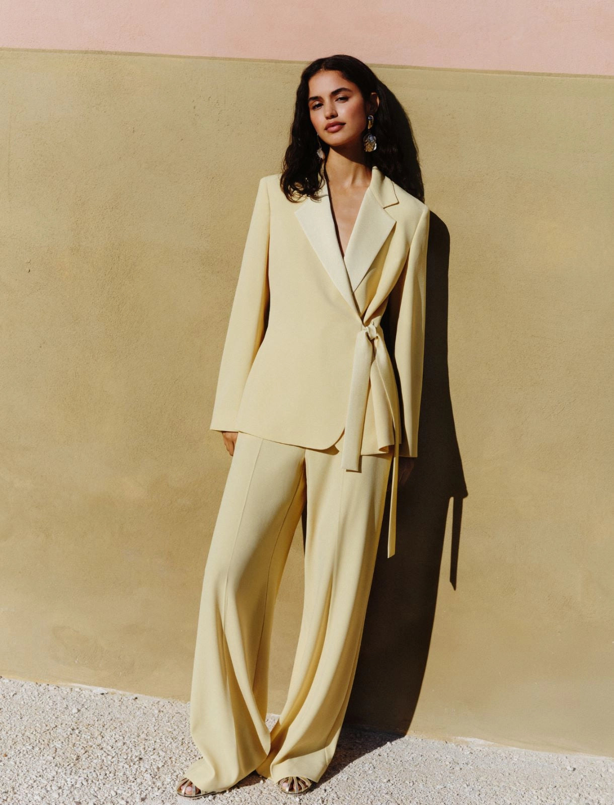 Marella Blazer in envers satin MLLGelada PE26 Marella