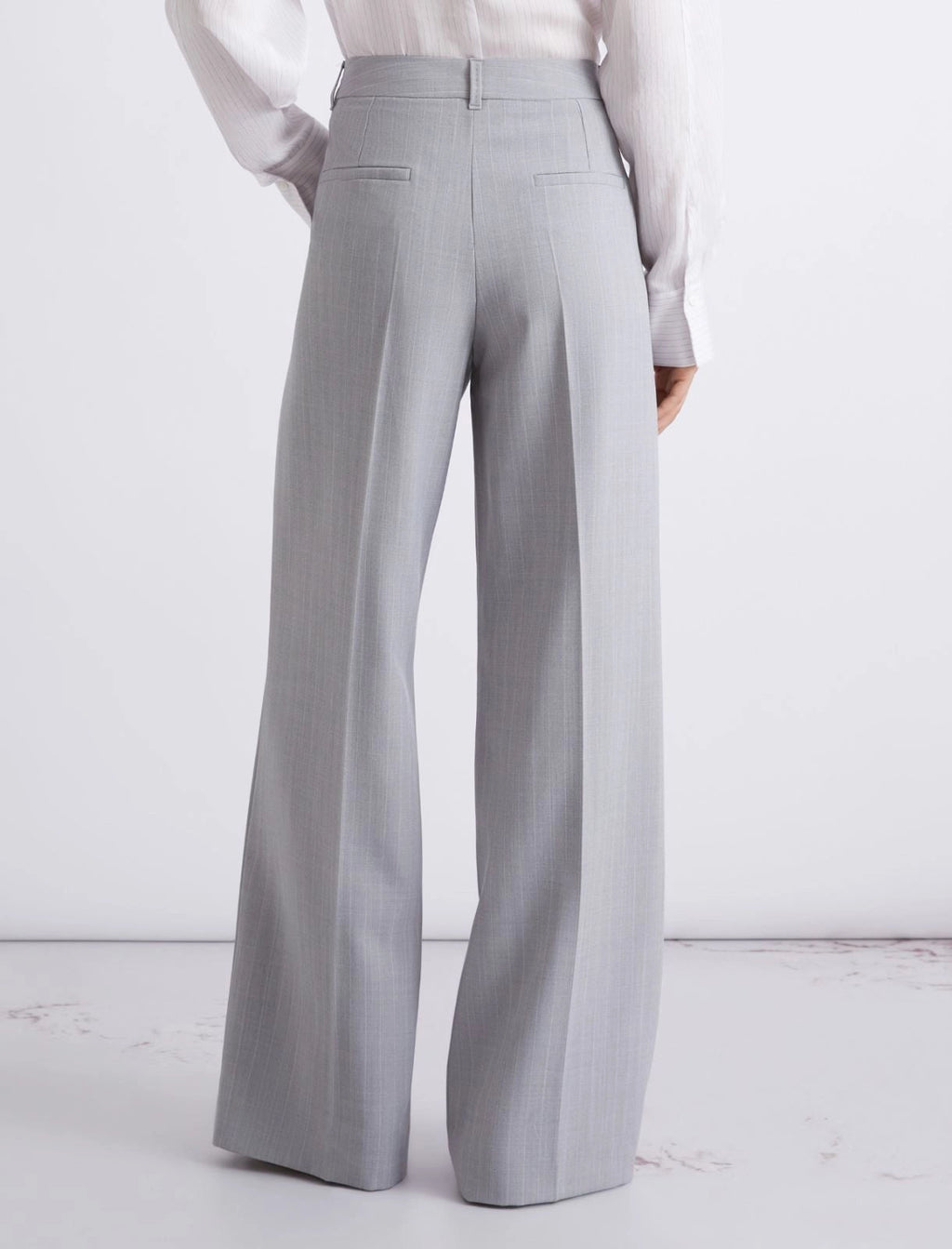 Marella Pantalone dritto in tela strech malfilé  PE26 Marella