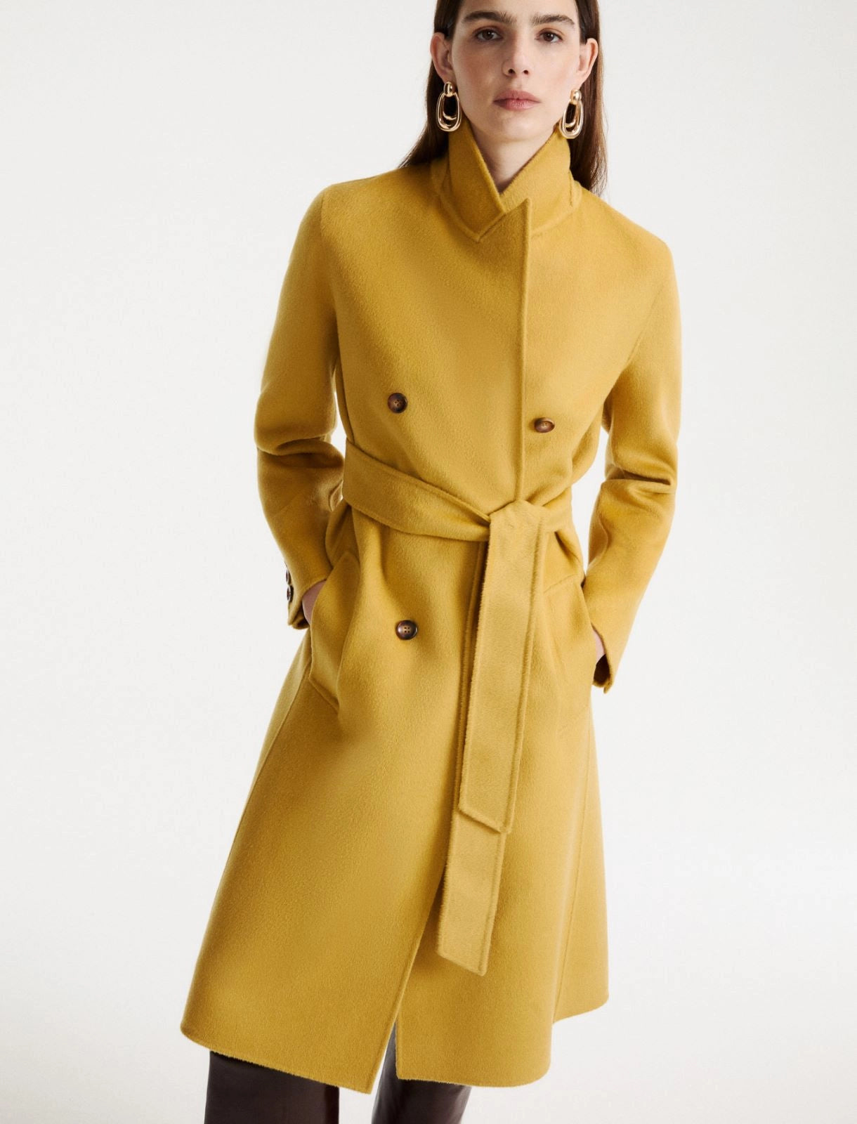 Marella Cappotto in double di pura lana  MLLLaghi AI26 Marella