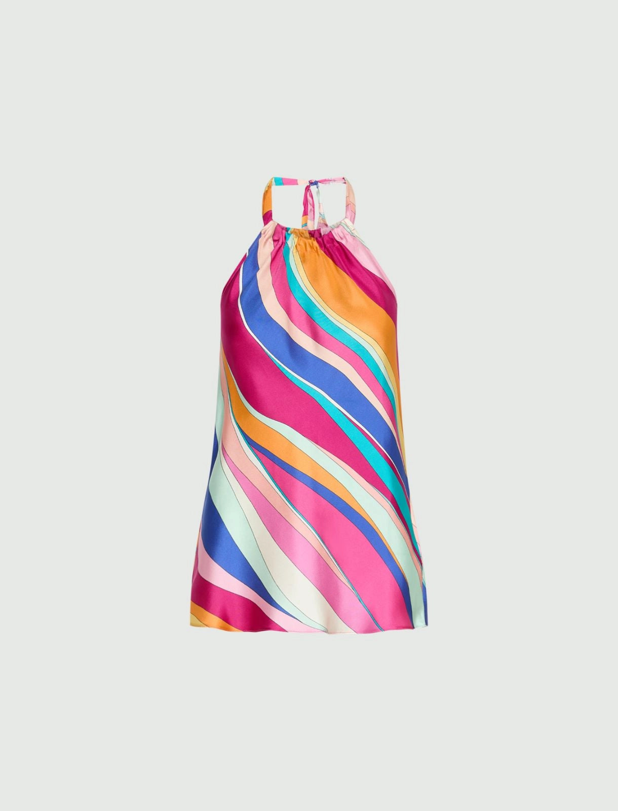 Marella Top in seta con scollo all'americana MLLOnagro PE26 Marella