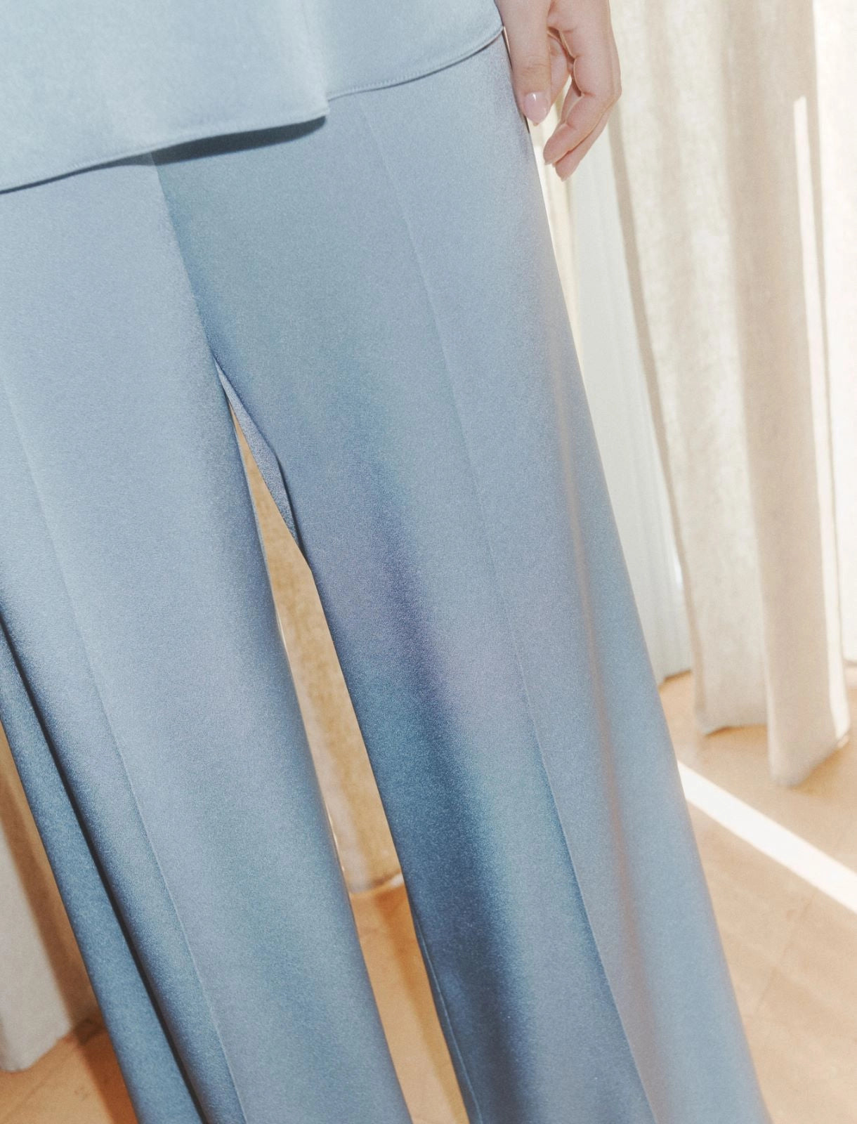 Marella Pantalone in satin MLLPesi AI26 Marella