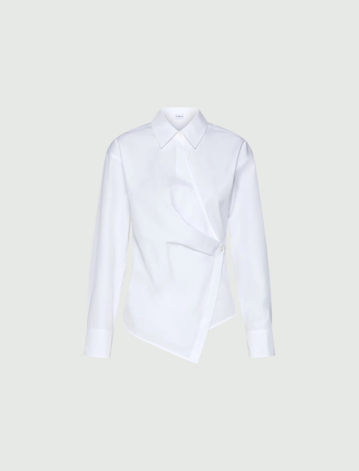 Marella Camicia asimmetrica in popeline di cotone MLLSolista AI26 Marella