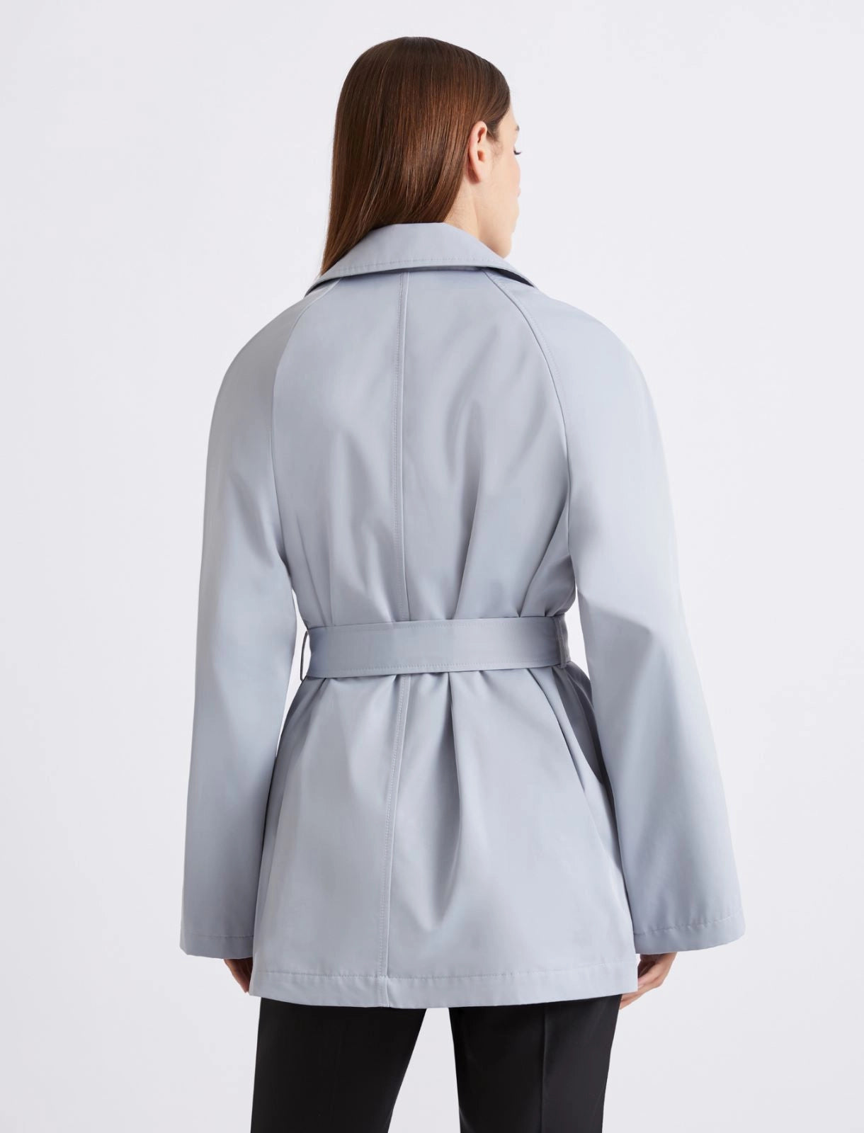 Marella Trench in cotone tecnico, azzurro MLLUmido  PE26 Marella