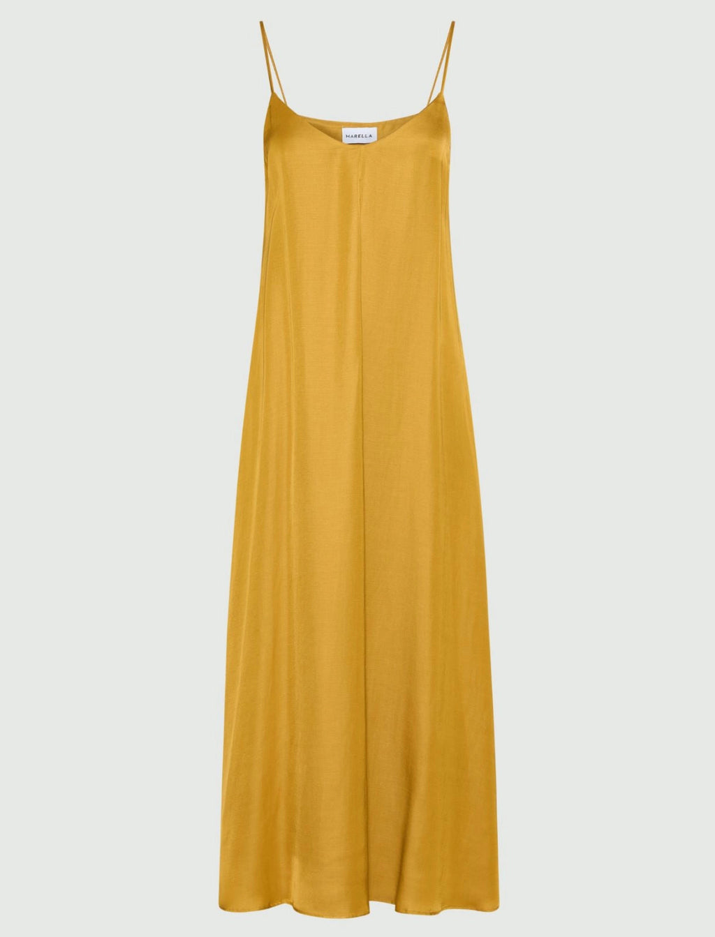 Marella Abito Slip dress in gabardina misto lino MLLVoliera  PE26 Marella