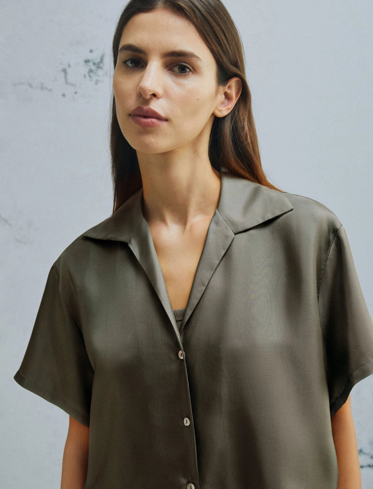 Marella Monochrome Camicia in seta con maniche MLMSegnale PE26 Marella Monochrome