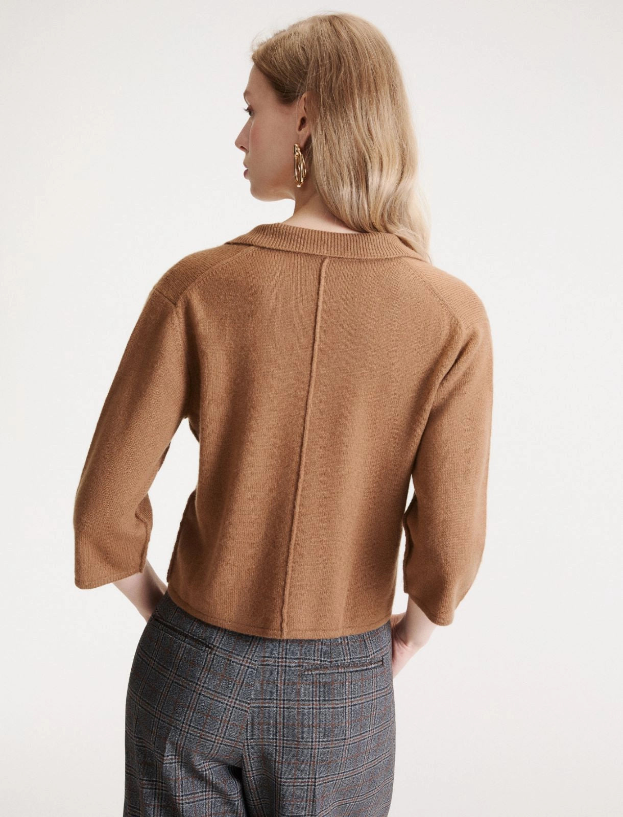 Marella Sport Cardigan camicia boxy in cashmere e lana MLSAlpaca AI26 Marella Sport