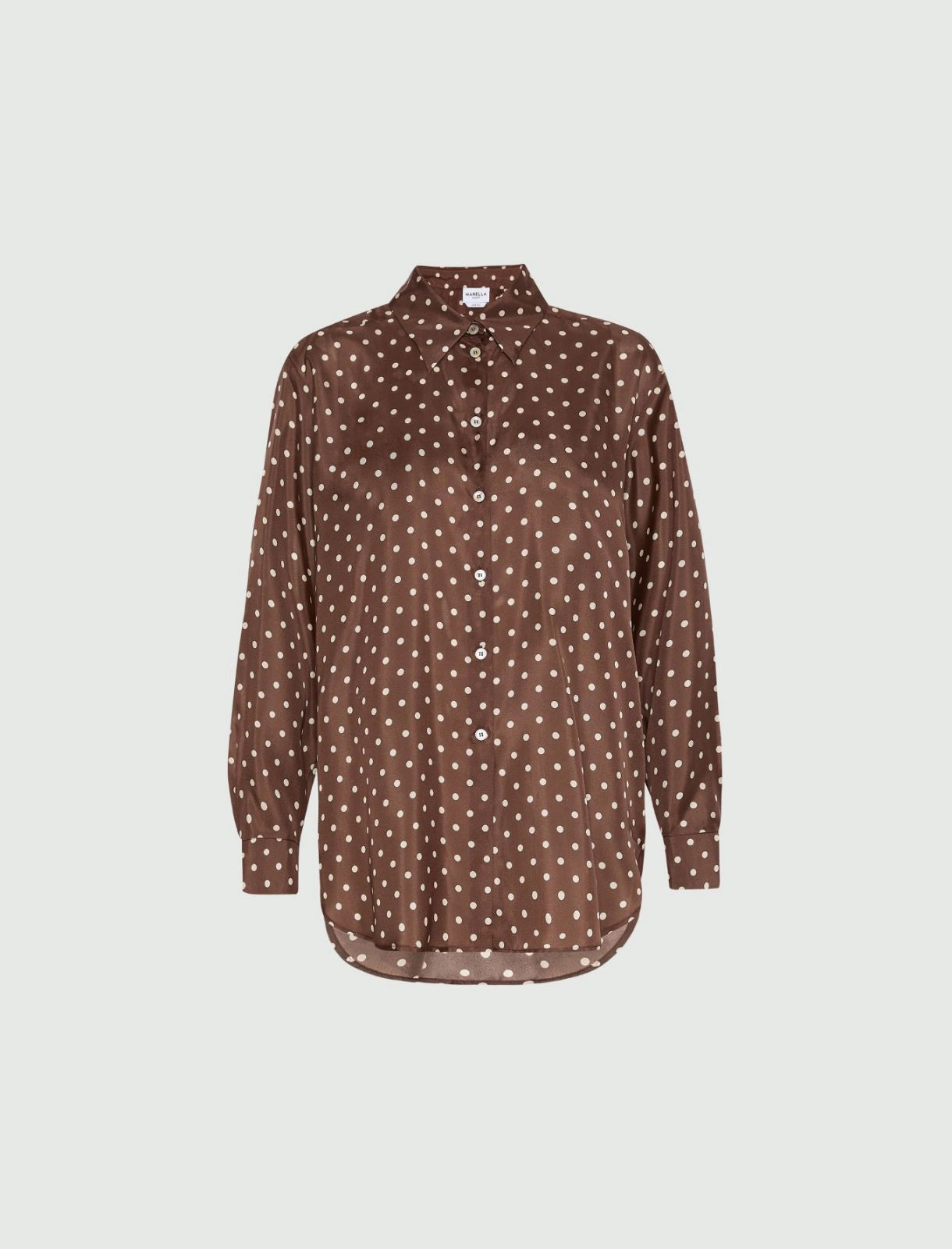 Marella Sport Camicia in seta habotai stampata MLSAngio PE26 Marella Sport