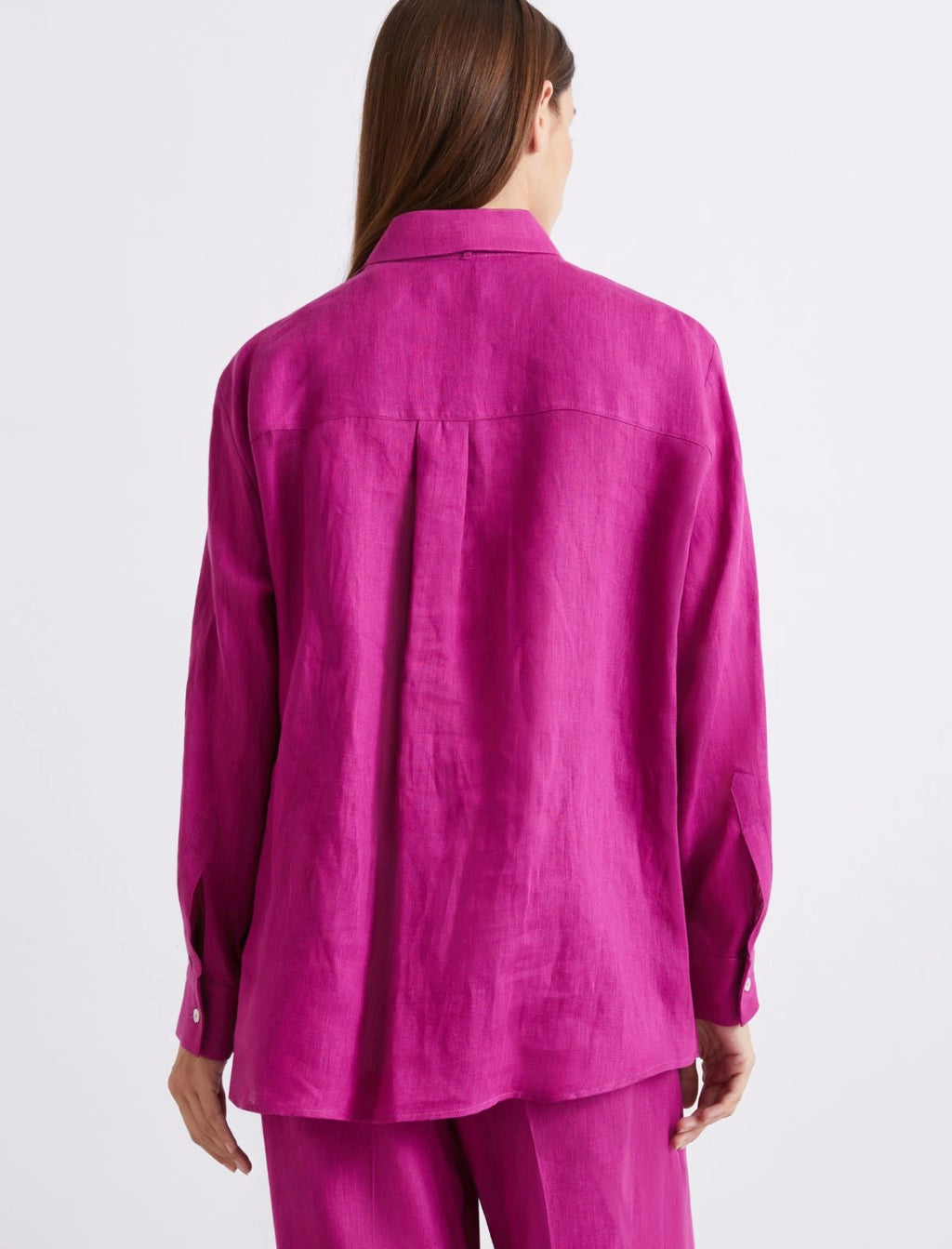 Marella Sport Camicia in puro lino con sciarpina MLSEditore PE26 Marella Sport