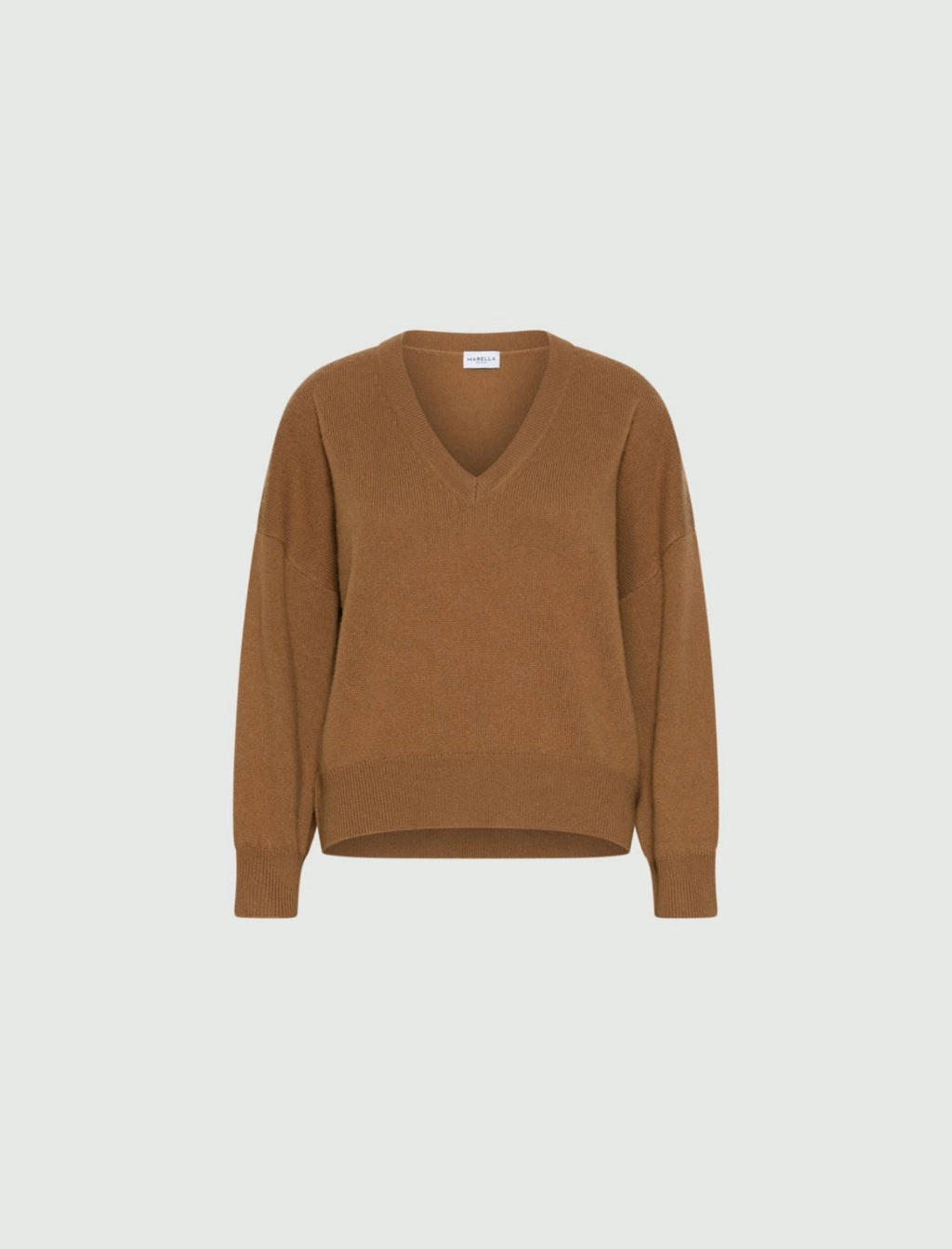 Marella Sport Maglia con collo a V in cashmere e lana MLSEditore AI26 Marella Sport