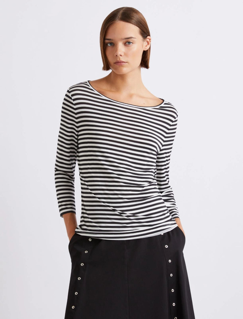 Marella Sport T - shirt in jersey a righe MLSEuro PE26 Marella Sport