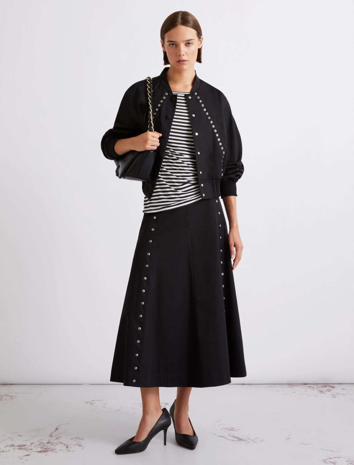 Marella Sport T - shirt in jersey a righe MLSEuro PE26 Marella Sport