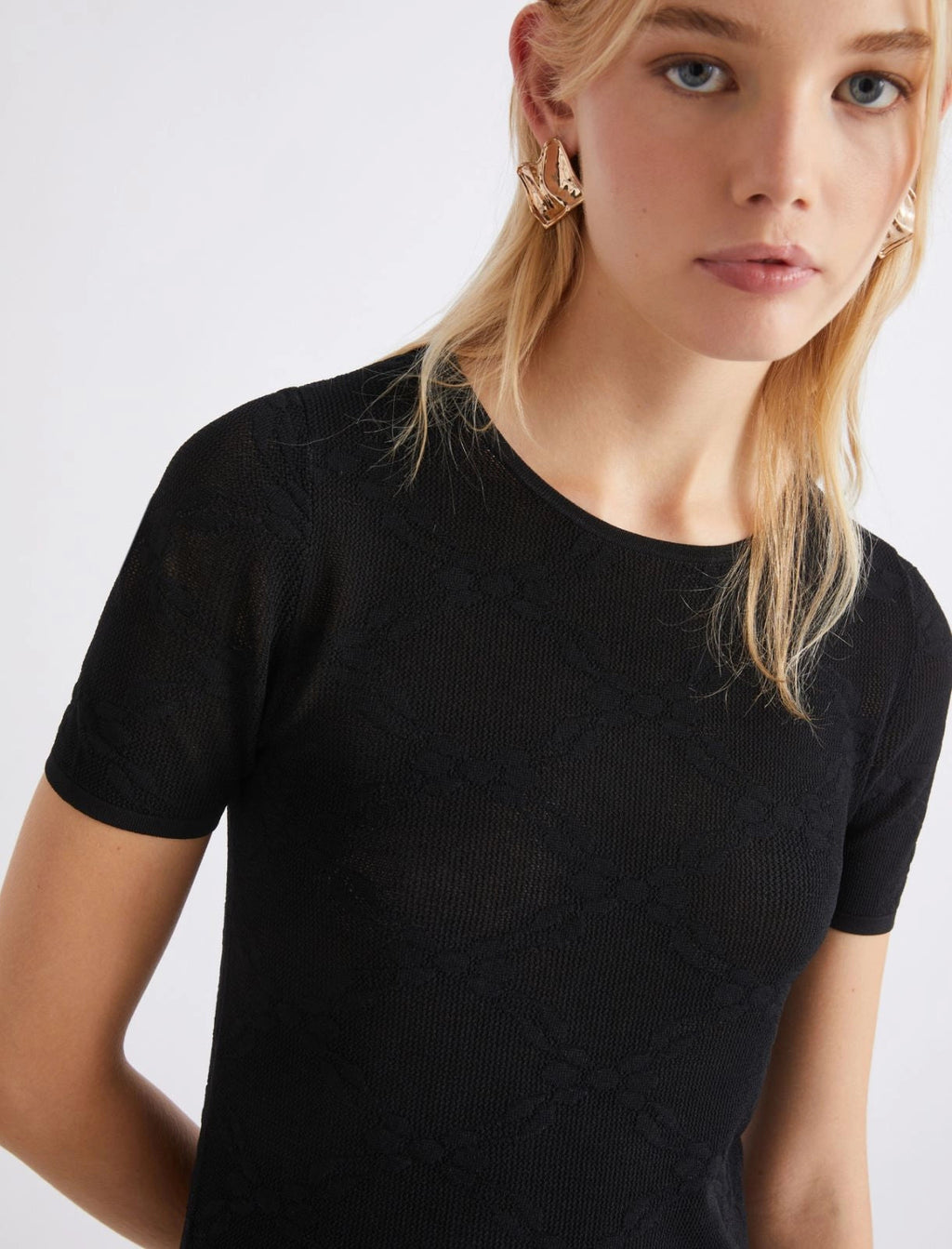 Marella Sport T-shirt in maglia pizzo ultra light MLSGamma PE26 Marella Sport