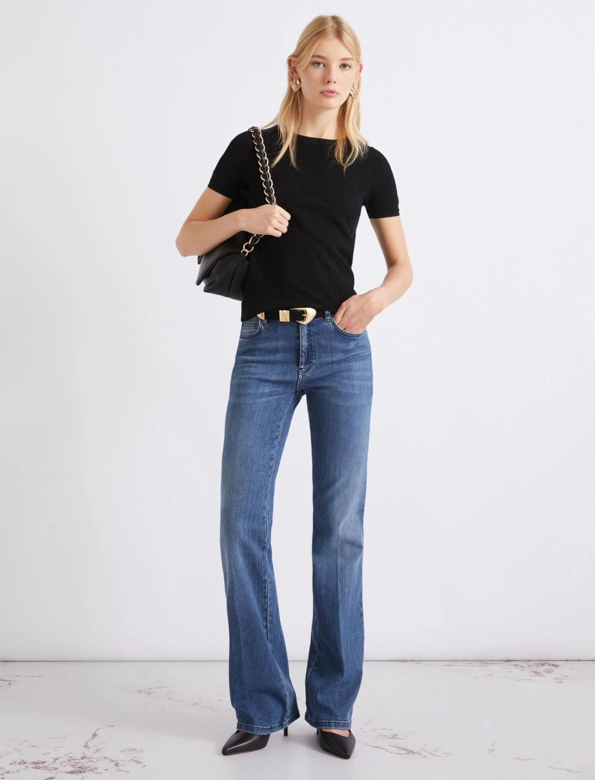 Marella Sport T-shirt in maglia pizzo ultra light MLSGamma PE26 Marella Sport